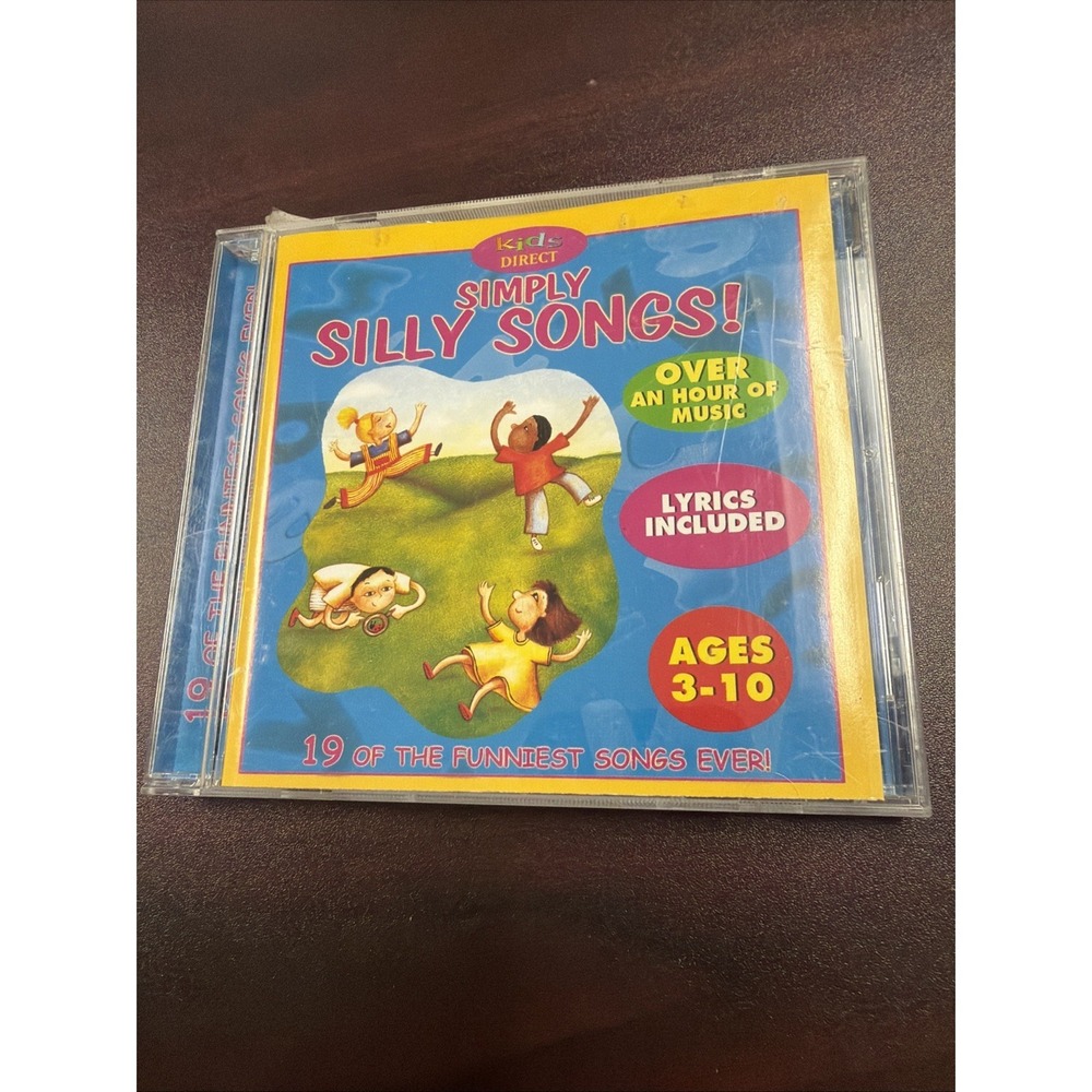 Simply Silly Songs CD Kids Direct Various Artists Ages 3-10 19 Songs